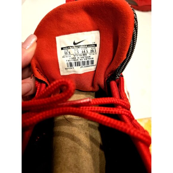 Nike Air Max Penny 1 Sneakers Size 10.5 Mens University Red 2014 685153-600 - Picture 5 of 8